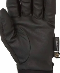 Chevalier Men's Windblocker Shooting Gloves Leather Brown