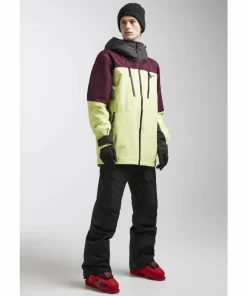 ColourWear Men's Grid Jacket Acid