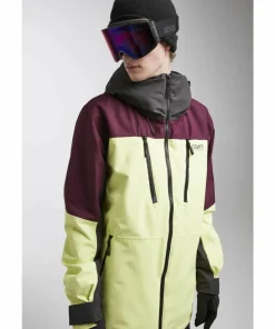 ColourWear Men's Grid Jacket Acid
