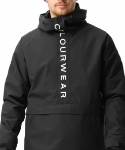 ColourWear Men's Signature Anorak Black
