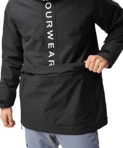 ColourWear Men's Signature Anorak Black