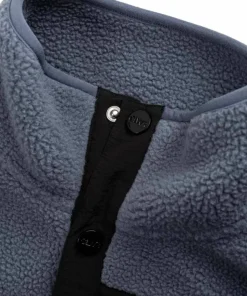 ColourWear Men's Snap Pile Grey Blue