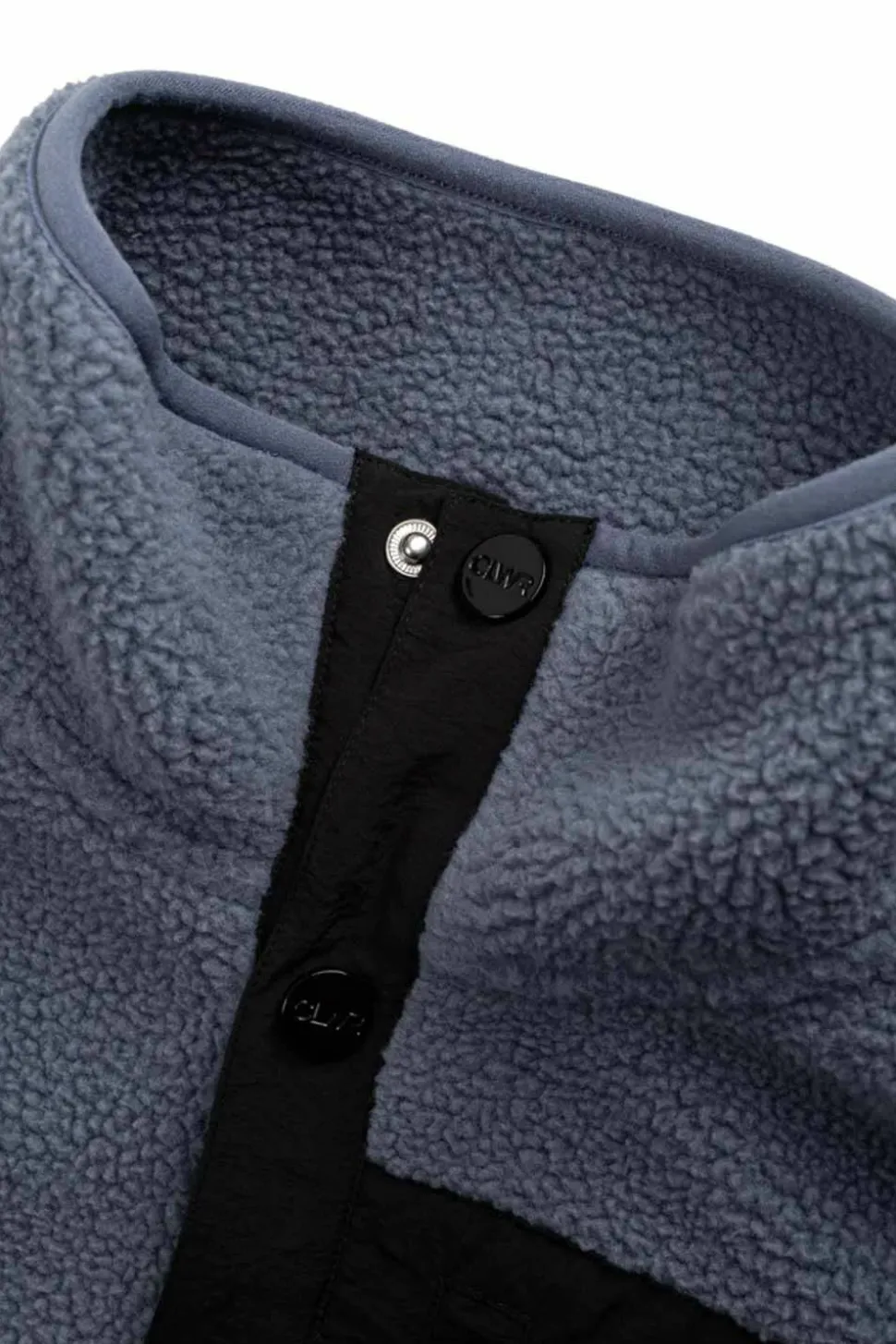 ColourWear Men's Snap Pile Grey Blue