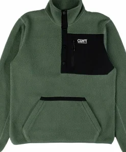 ColourWear Men's Snap Pile Dark Sage