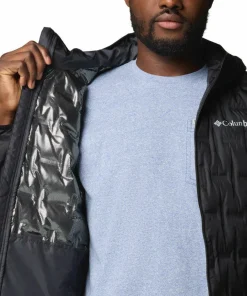 Columbia Men's Delta Ridge II Down Hooded Jacket Black