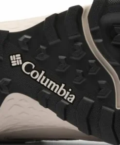 Columbia Men's Peakfreak Rush Outdry Hiking Shoe Soft Taupe, Black