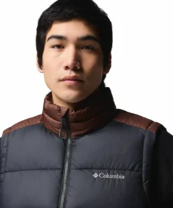 Columbia Men's Pike Lake II Vest Tobacco, Black