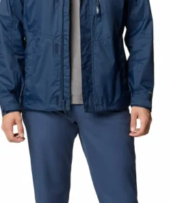 Columbia Men's Pouring Adventure III Jacket Collegiate Navy
