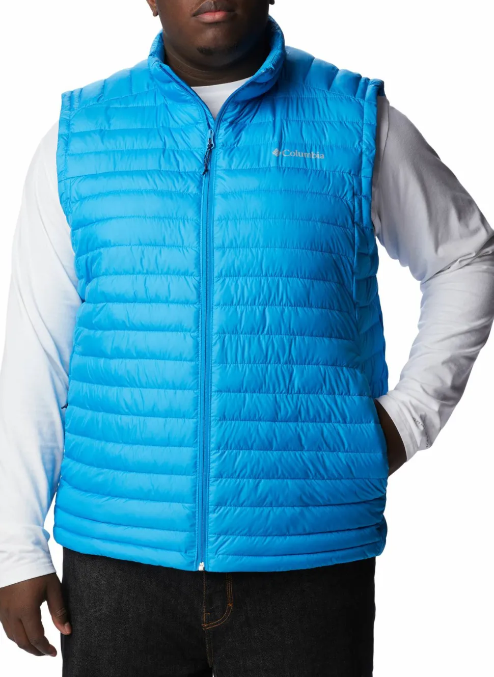 Columbia Men's Silver Falls Vest Compass Blue