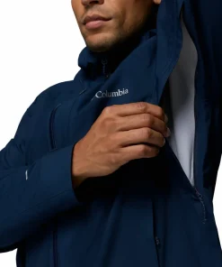Columbia Men's Trailborne 2.5L Packable Waterproof Jacket Collegiate Navy