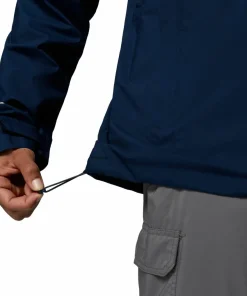Columbia Men's Trailborne 2.5L Packable Waterproof Jacket Collegiate Navy