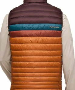 Cotopaxi Men's Fuego Down Vest Coffee And Sienna