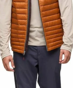 Cotopaxi Men's Fuego Down Vest Coffee And Sienna
