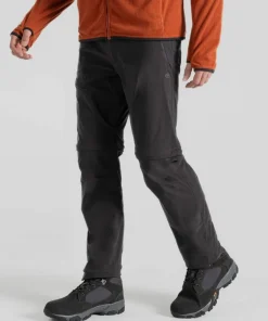 Craghoppers Men's Nosilife Pro Convertible Trouser III Black Pepper