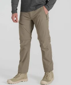 Craghoppers Men's Nosilife Pro Convertible Trouser III Pebble