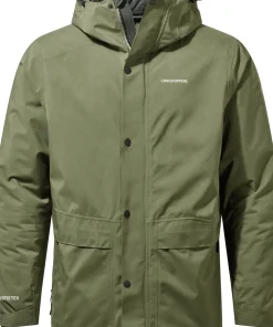 Craghoppers Men's Talo Thermic Gore-Tex Parka Green