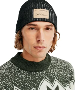 Dale of Norway Alvøy Hat Norweigan Wool Black Offwhite