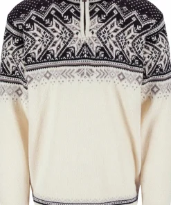 Dale of Norway Men's Vail Sweater Mountain Stone/Offwhite