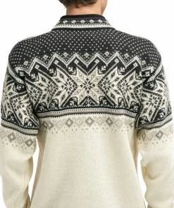 Dale of Norway Men's Vail Sweater Mountain Stone/Offwhite