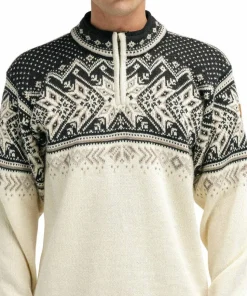 Dale of Norway Men's Vail Sweater Mountain Stone/Offwhite