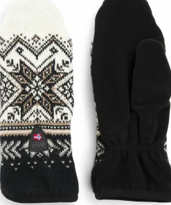 Dale of Norway Vail Polar Mittens Black/Offwhite