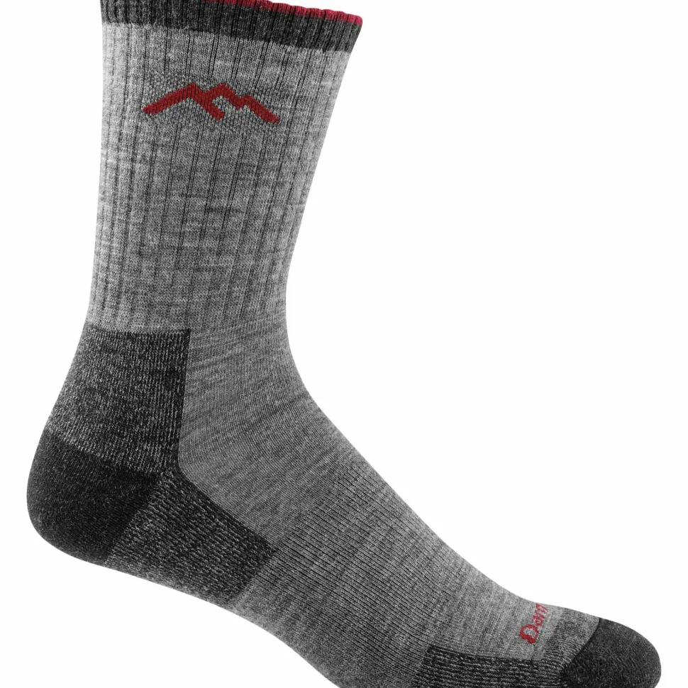 Darn Tough Men's Hiker Micro Crew Sock Cushion Charcoal
