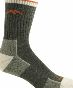 Darn Tough Men's Hiker Micro Crew Sock Cushion Olive
