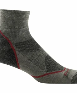 Darn Tough Men's Light Hiker 1/4 Lightweight Hiking Sock Taupe