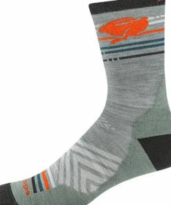 Darn Tough Men's Pacer Micro Crew Ultra-Lightweight With Cushion Seafoam