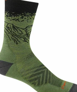 Darn Tough Men's Vert Micro Crew Ultra-Lightweight With Cushion Lichen