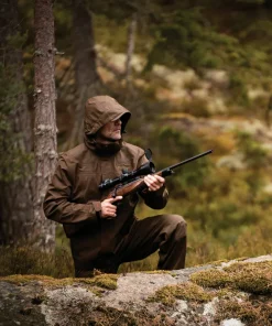 Deerhunter Men's Track Rain Trousers Canteen
