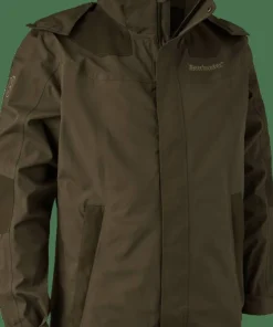 Deerhunter Men's Track Rain Jacket Canteen