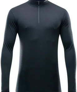 Devold Men's Breeze Half Zip Neck Black