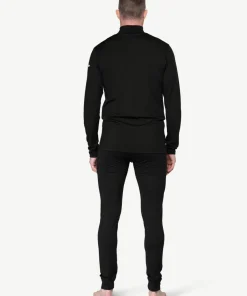 Devold Men's Breeze Plus Merino 200 Zip Neck Black