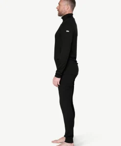 Devold Men's Breeze Plus Merino 200 Zip Neck Black