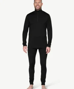 Devold Men's Breeze Plus Merino 200 Zip Neck Black