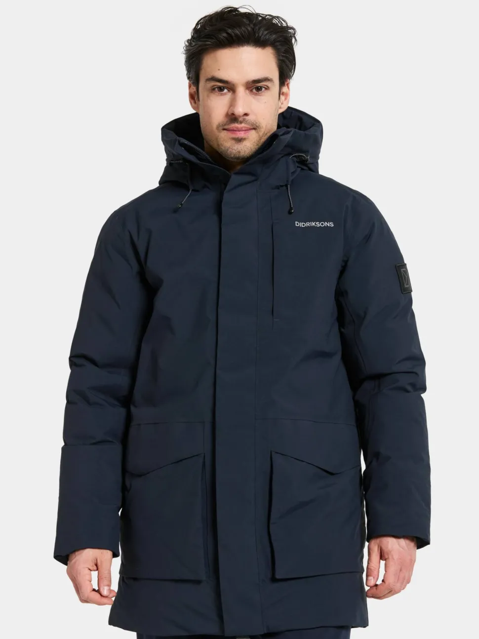 Didriksons Men's Akilles Parka 2 Dark Night Blue