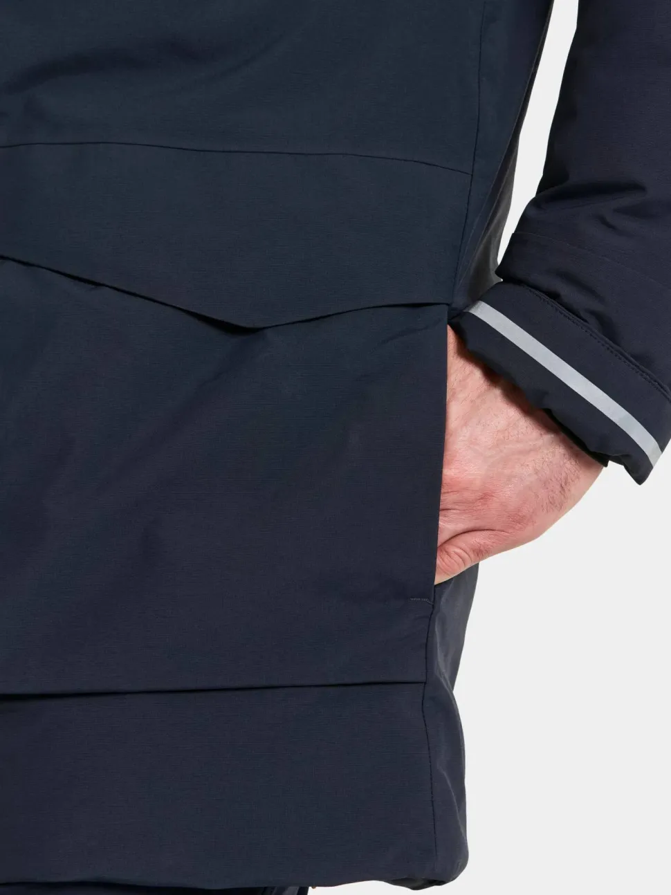 Didriksons Men's Akilles Parka 2 Dark Night Blue
