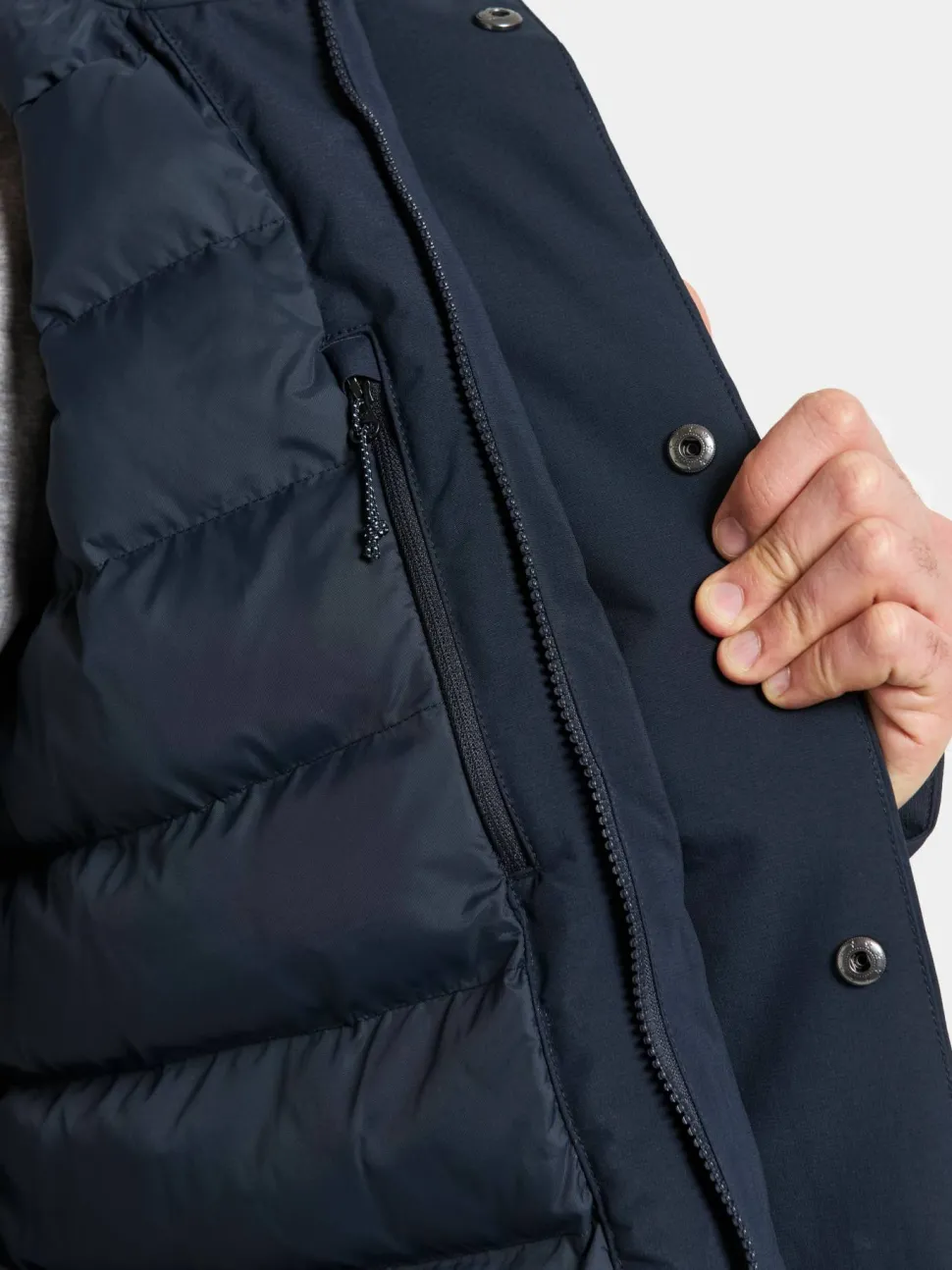 Didriksons Men's Akilles Parka 2 Dark Night Blue