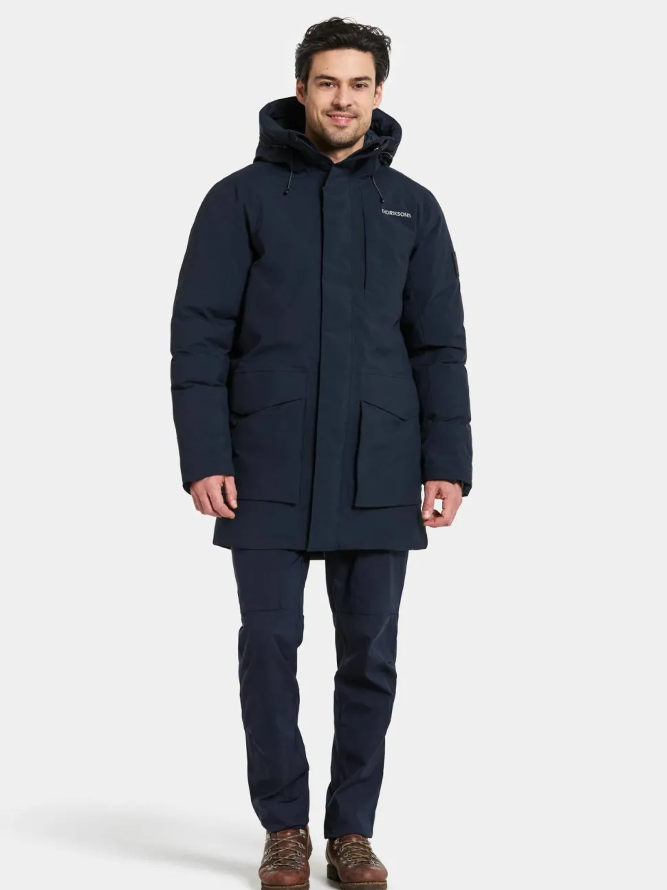 Didriksons Men's Akilles Parka 2 Dark Night Blue