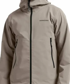 Didriksons Men's Biak Jacket Ash Brown