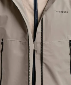 Didriksons Men's Biak Jacket Ash Brown