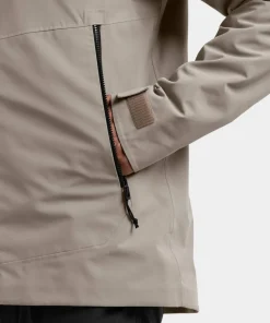 Didriksons Men's Biak Jacket Ash Brown