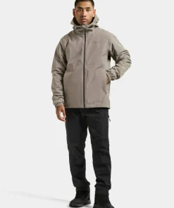 Didriksons Men's Dario Jacket 2 Ash Brown