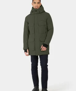 Didriksons Men's Drew Parka 8 Deep Green