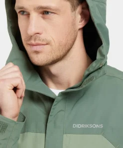 Didriksons Men's Grit Jacket 3 Dark Moss