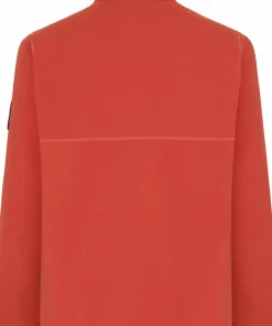 Didriksons Men's Hannes Half Zip Ochre Red