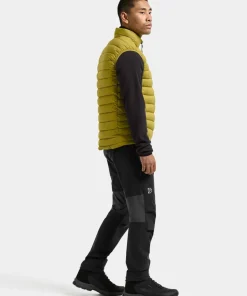 Didriksons Men's Marino Vest Yellow Pollen