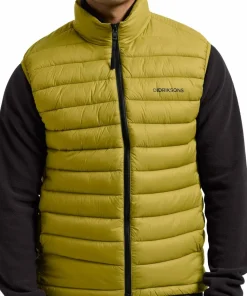 Didriksons Men's Marino Vest Yellow Pollen