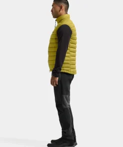 Didriksons Men's Marino Vest Yellow Pollen